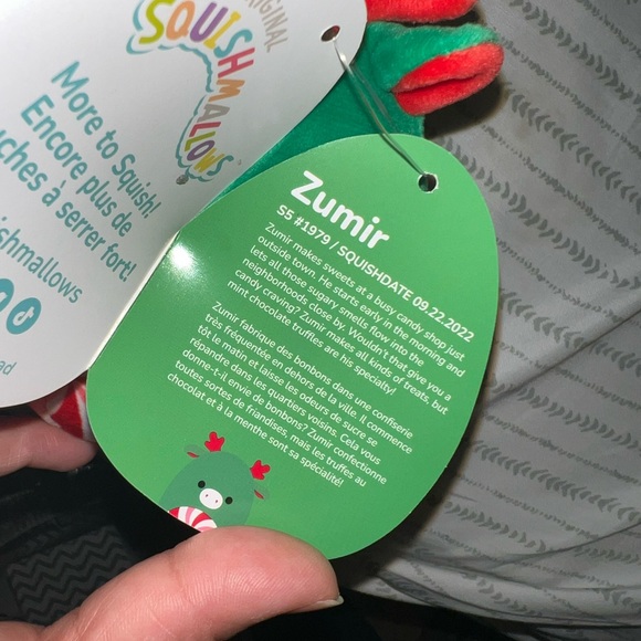 New 5” Zumir the Peppermint Moose Squishmallows - Picture 5 of 7